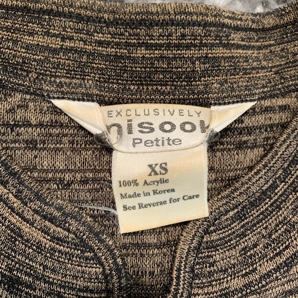 Misook Black and Tan Button Down Blazer - Picture 9 of 17